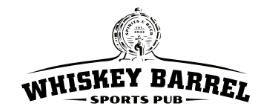 Whiskey Barrel Pub logo top - Homepage